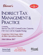 INDIRECT TAX MANAGEMENT & PRACTICE (For CMA Final)